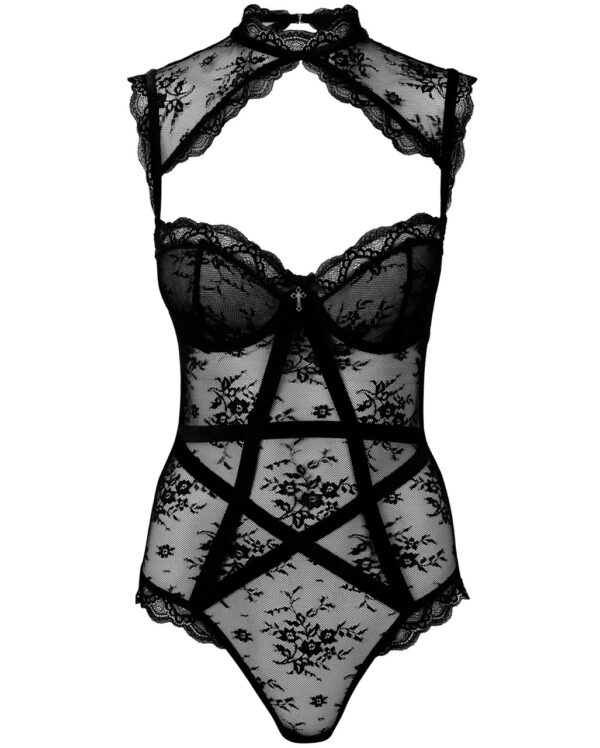 KILLSTAR Dark Desire Spitzen Bodysuit ★ HIER bestellen XL