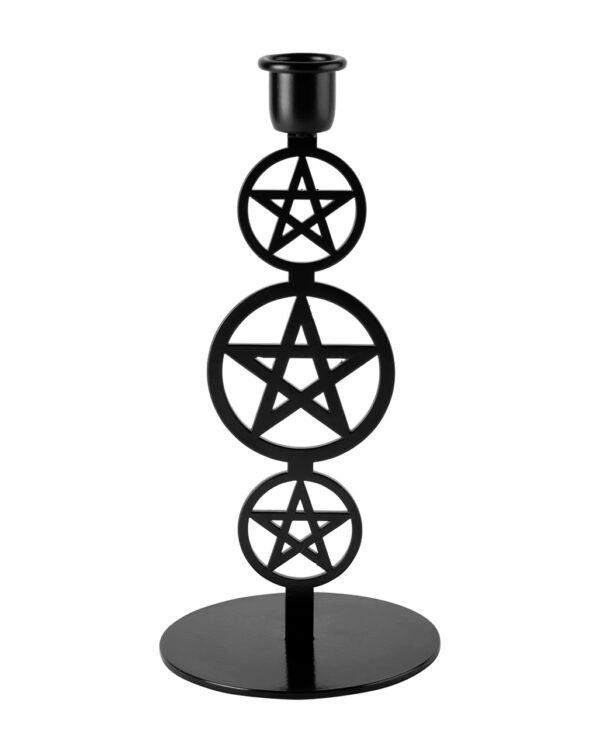 KILLSTAR Pentagramm Kerzenhalter Medium ★