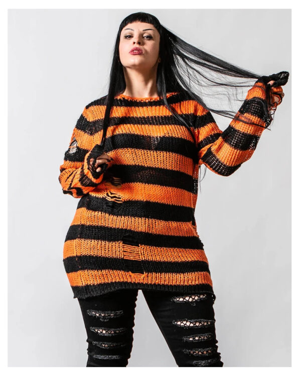 KILLSTAR Pumpkin Strickpullover  HIER online kaufen XXL