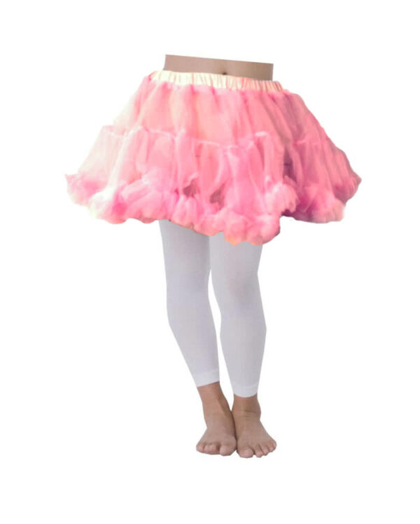 Kinder Petticoat pink  Pinkfarbener Tüllrock für Mädchen