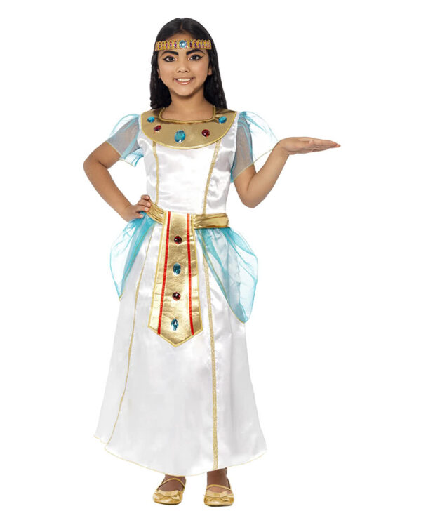 Kleine Cleopatra Mädchenkostüm für Fasching S