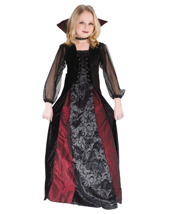 Lady Draculina Kinderkostüm für Halloween ✯ M