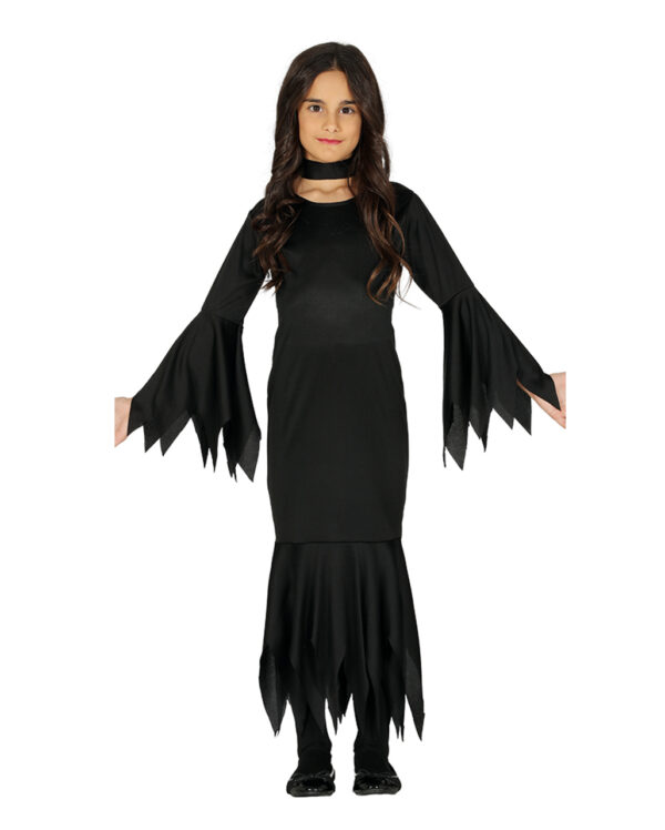 Lady Darkness Kinderkostüm für Halloween XL