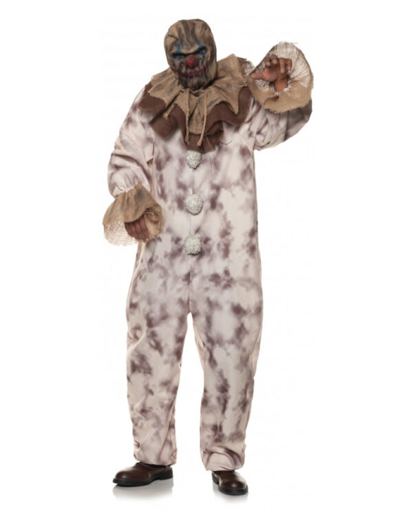 Last Laugh Horror Clown Herren Kostüm für Halloween One Size