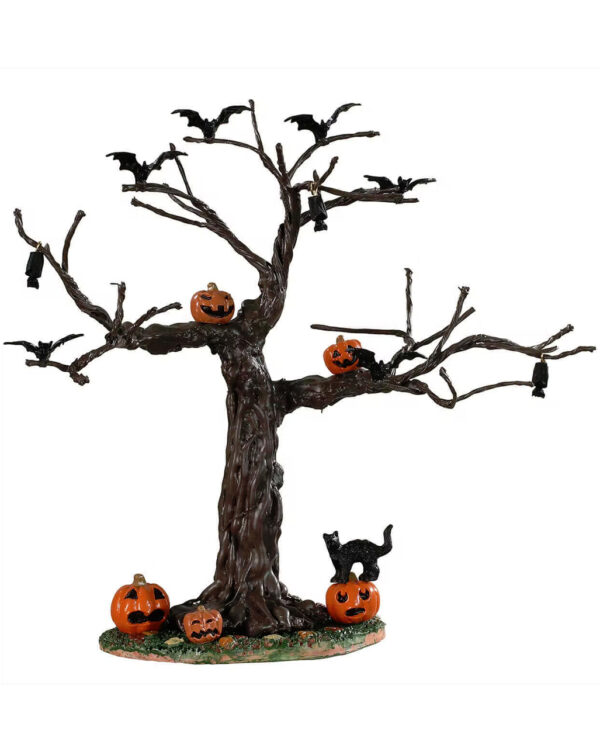 Lemax Spooky Town - Batty for Pumpkins Tree ★