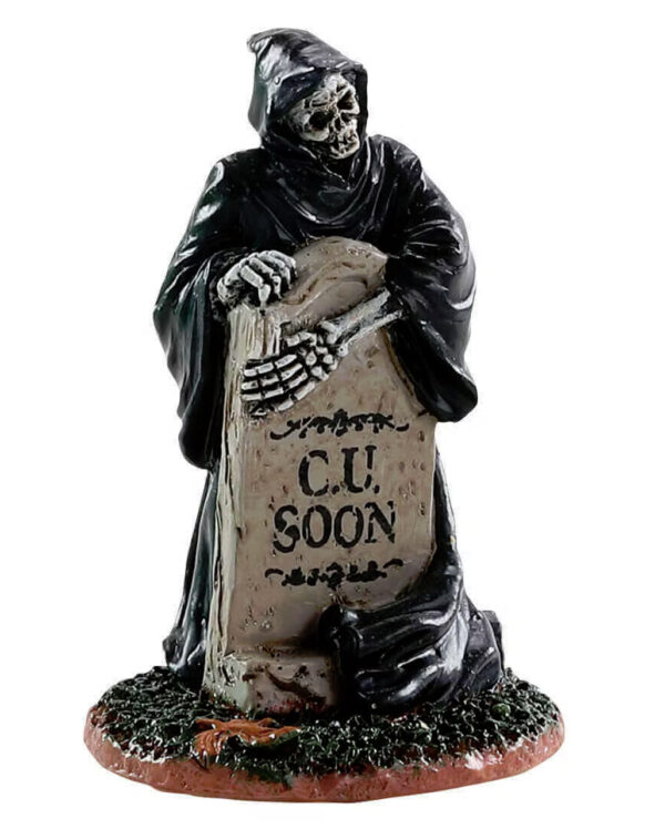 Lemax Spooky Town - Grim Reaper Tombstone