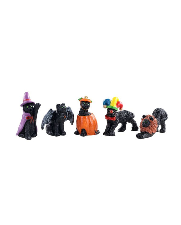 Lemax Spooky Town - Halloween Cats 5er Set ★ kaufen