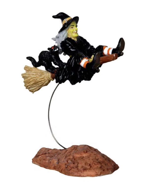 Lemax Spooky Town - Out of Control Witch ★ Hexen Figur