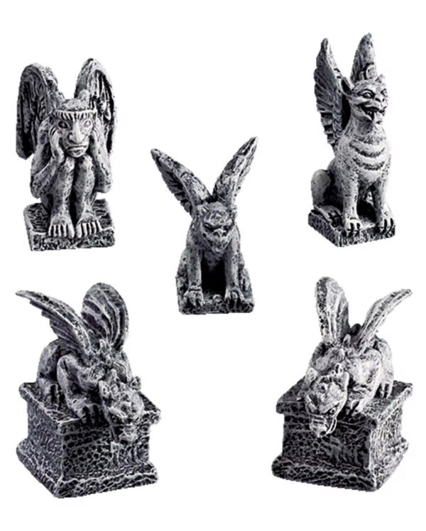 Lemax Spooky Town - Gargoyles 5er Set ★ ordern