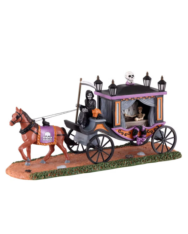 Lemax Spooky Town - Spooky Victorian Hearse ★