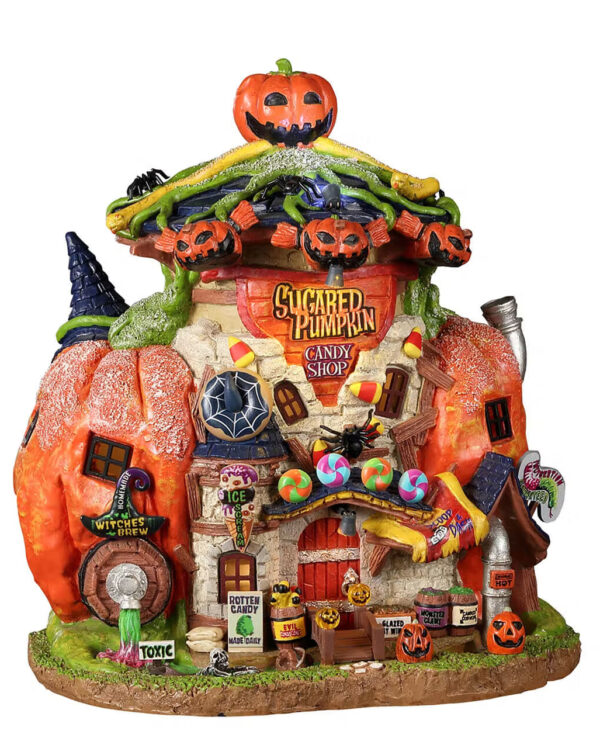 Lemax Spooky Town - Sugared Pumpkin Candy Shop ✩