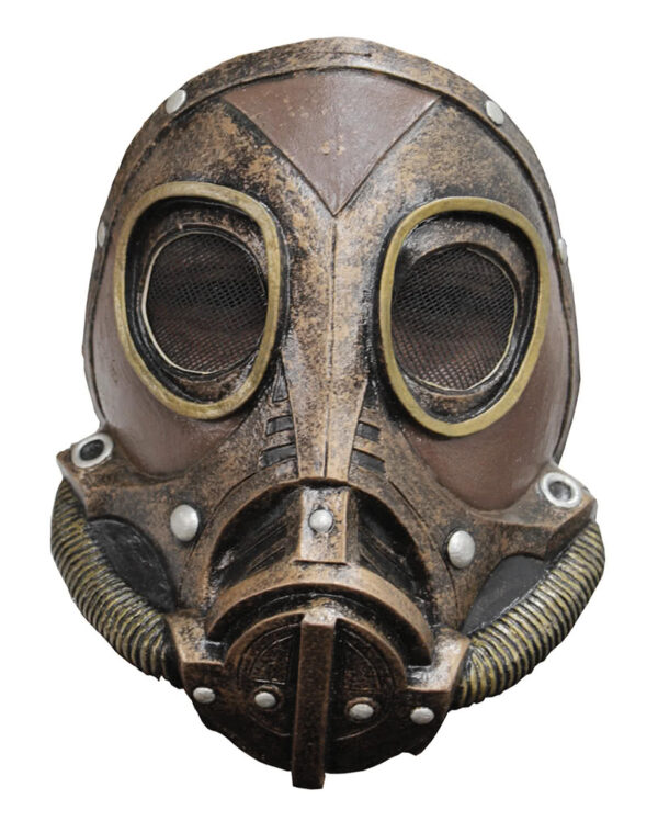 Steampunk Latex Gasmaske Halloween Maske