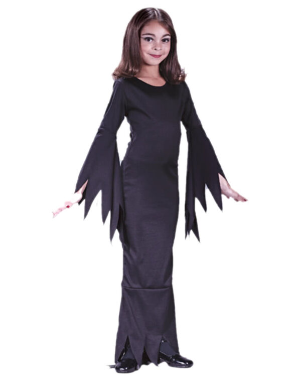 Madame Morticia Kinderkostüm S   Kostüme für Halloween