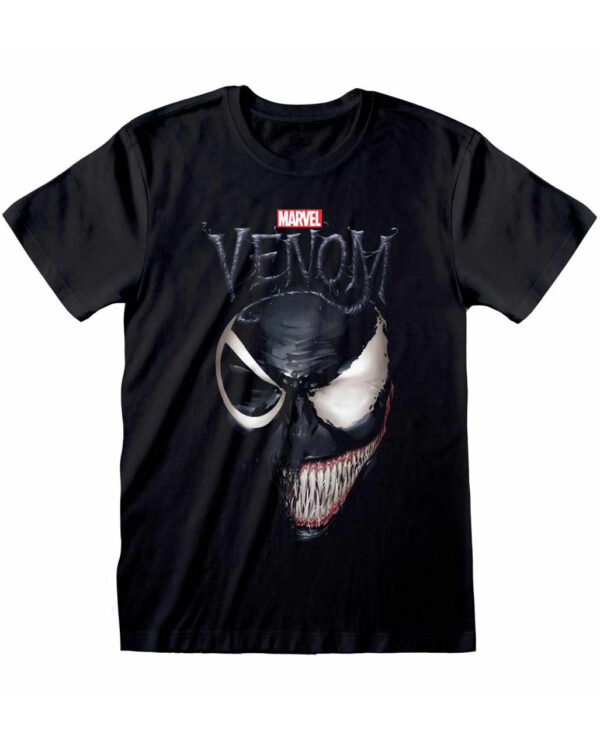 Marvel Comics Spiderman Venom Split Face T-Shirt ✰ XXL