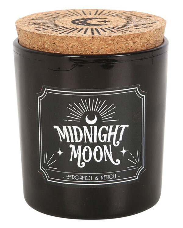 Midnight Moon Gothic-Duftkerze ★ Gothic Geschenkidee