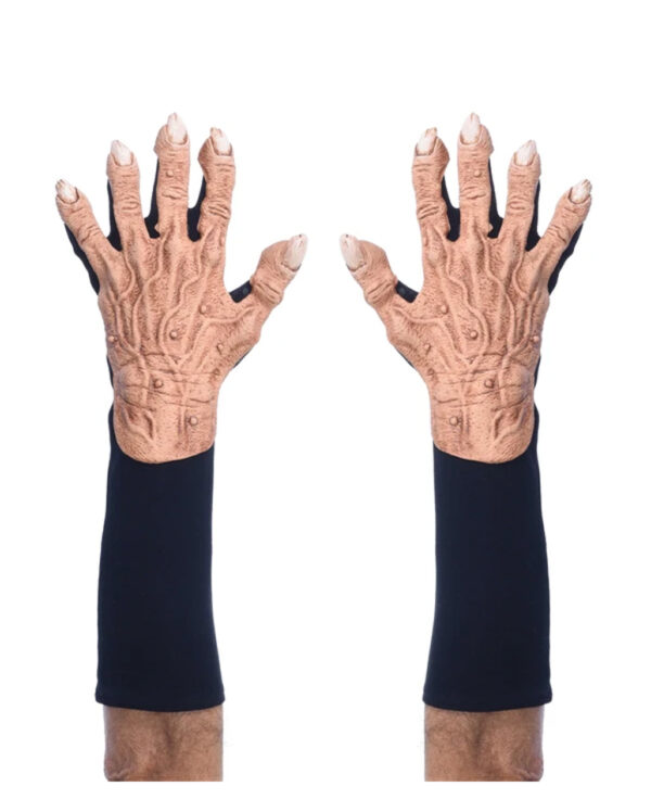 Monster Handschuhe Flesh Hautfarben ★