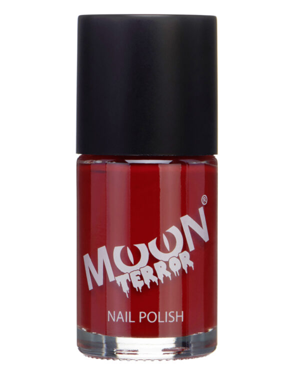 Moon Terror Halloween Nagellack Blutrot als Halloween Make-up