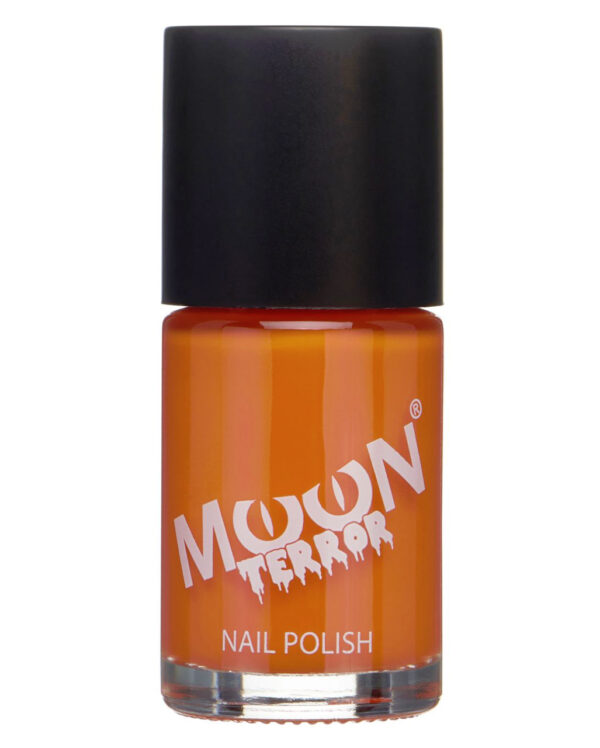 Moon Terror Halloween Nagellack Pumpkin Orange als Halloween Make-up