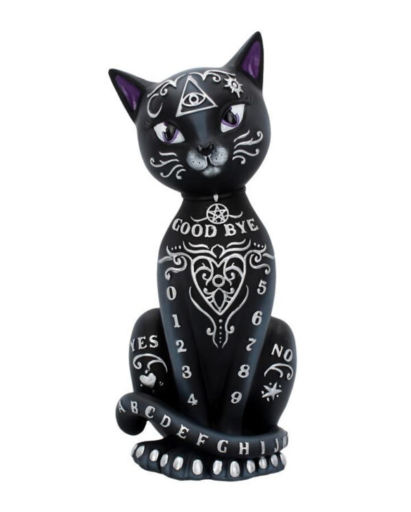 Mystic Ouija Katzenfigur 26cm als Geschenkartikel