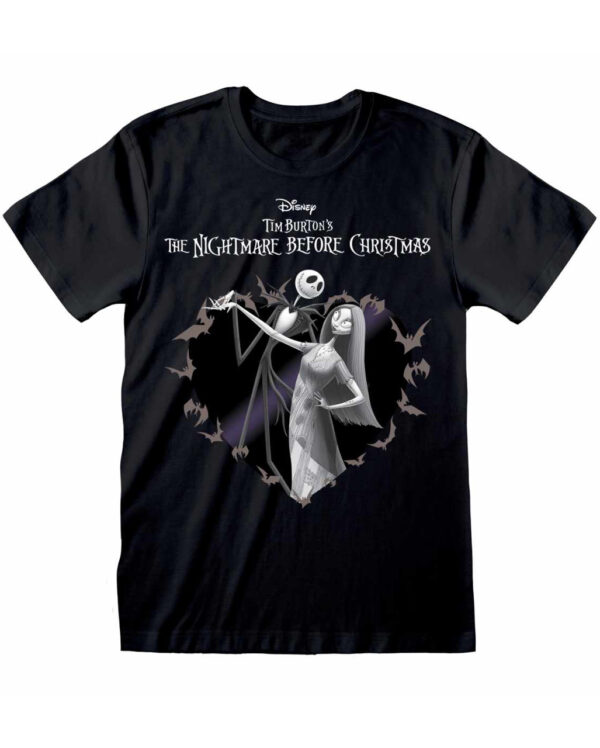 Nightmare Before Christmas Jack & Sally T-Shirt  XXL