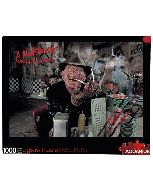 Nightmare on Elm Street - Freddy Kruger Puzzle 1000 Teile ★