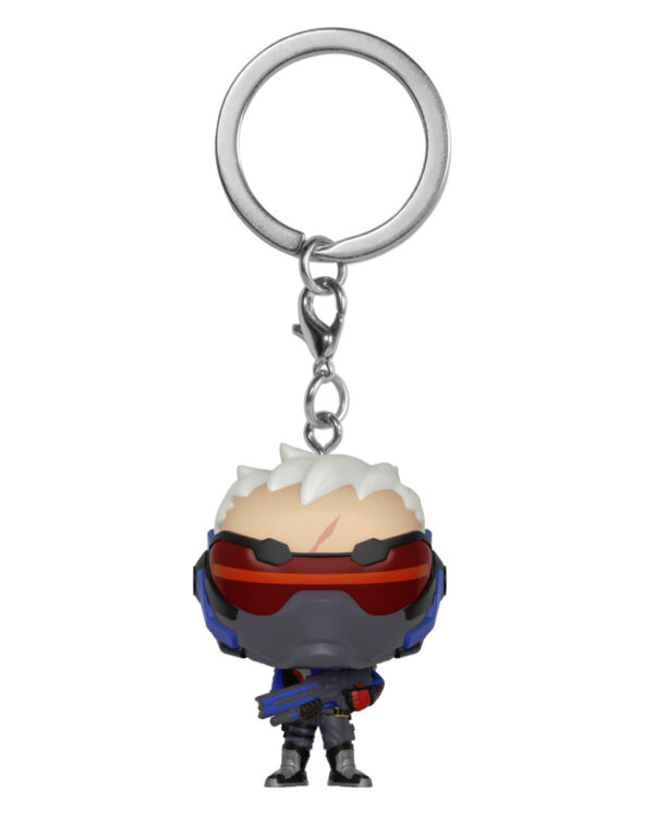 Overwatch Soldier 76 Schlüsselanhänger Pocket POP ✰