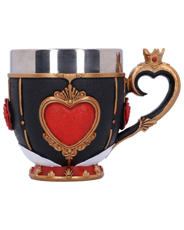 Pinkys Up - Queen of Hearts Tasse 11cm für Halloween Fans