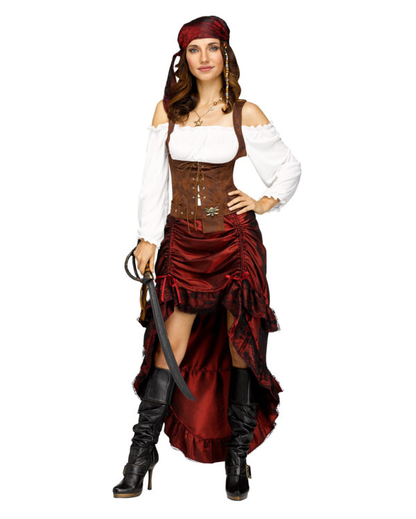 Piraten Königin Kostümkleid für Halloween M/L