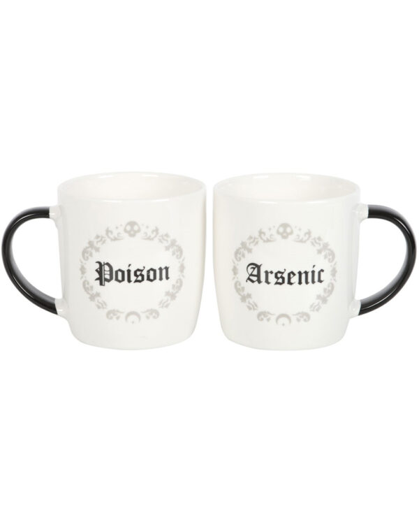 Poison & Arsenic Keramikbecher im 2er-Set ★