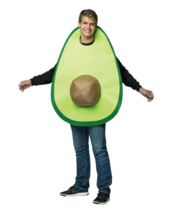 Avocado Kostüm für Erwachsene für Fasching