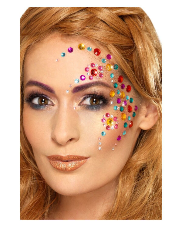 Rainbow Edelsteine 100 St. für glitzernde Make Ups