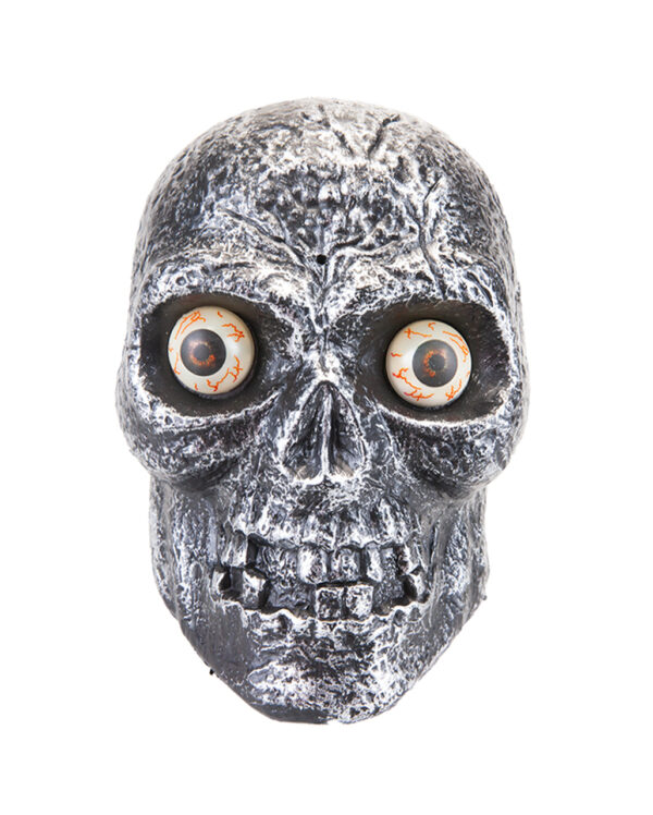 Scary Totenkopf mit Licht & Sound Effekt 16cm ★