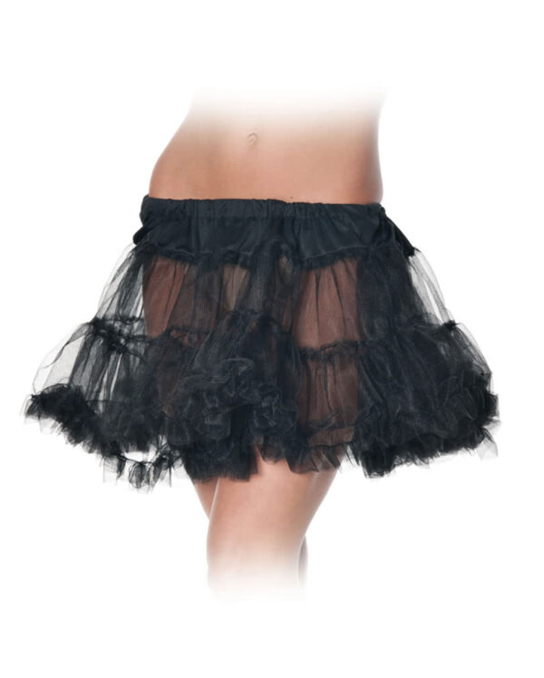 Tutu Rock schwarz Sexy Petticoats als Kostümzubehör