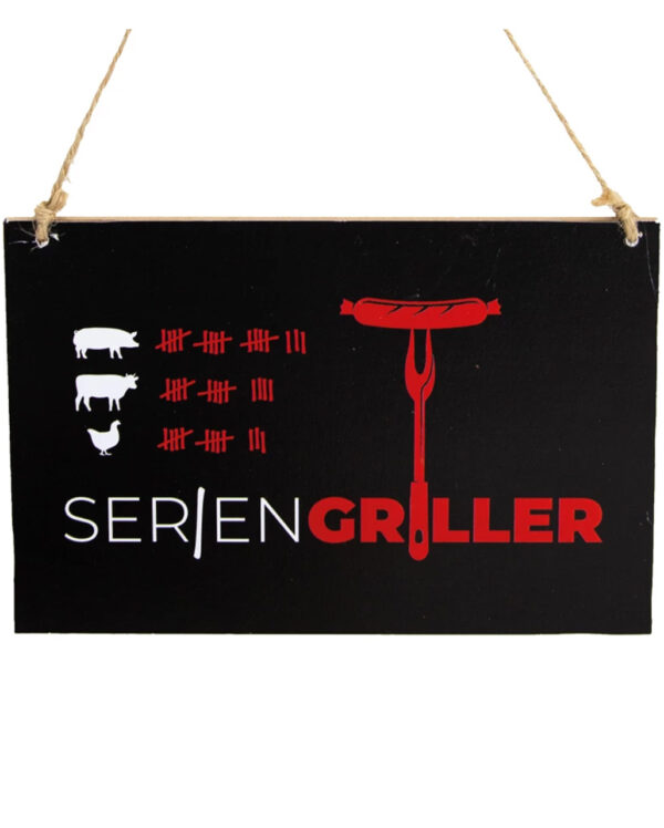 BBQ Schild Seriengriller 18cm ★ kaufen