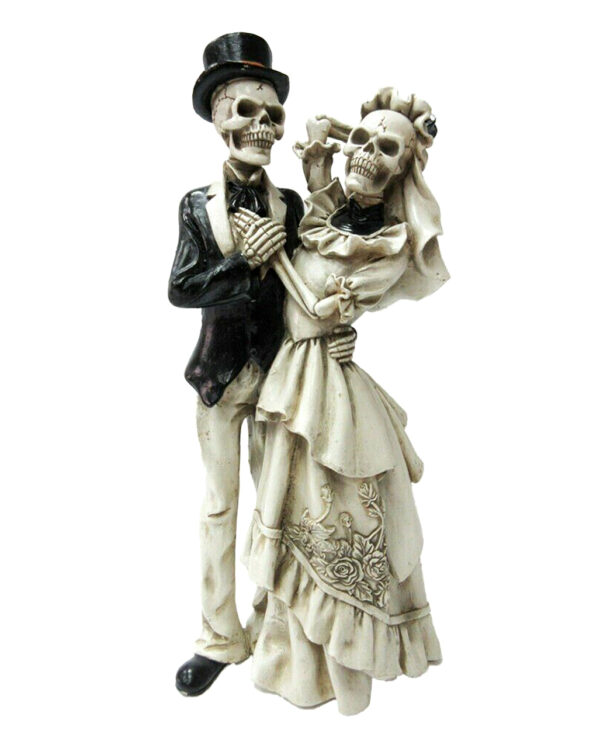 Skelett Hochzeitspaar Love Never Dies 34 cm bestellen