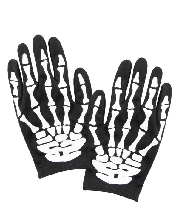 Skelett Handschuhe Halloween Kostümzubehör