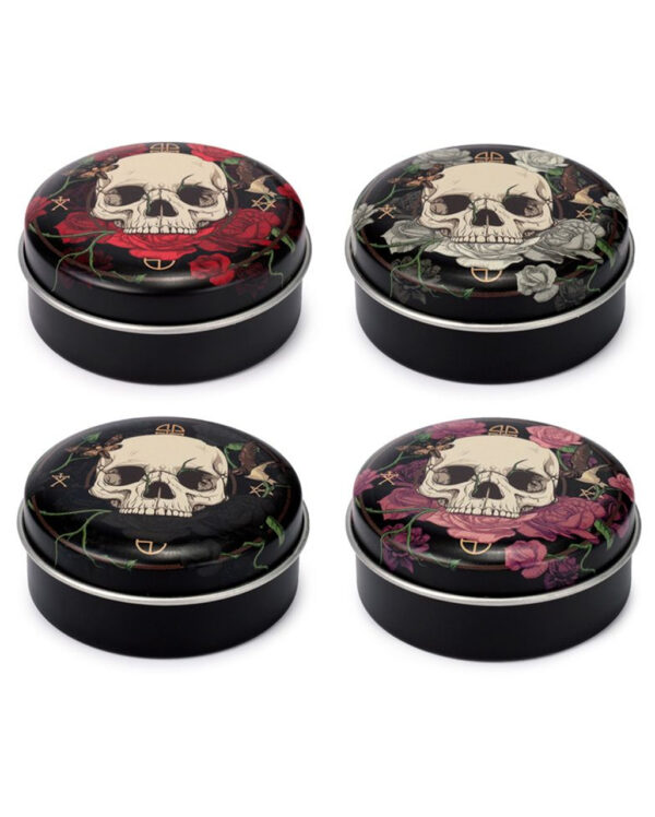 Skulls & Roses Lippenbalsam 1 Dose ★ Gothic Geschenkidee