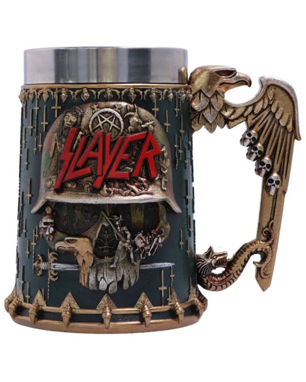 Slayer Totenkopf Krug 16,5cm  Metal Merchandise