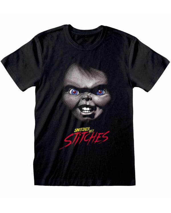 Childs Play - Snitches get Stitches T-Shirt  XXL