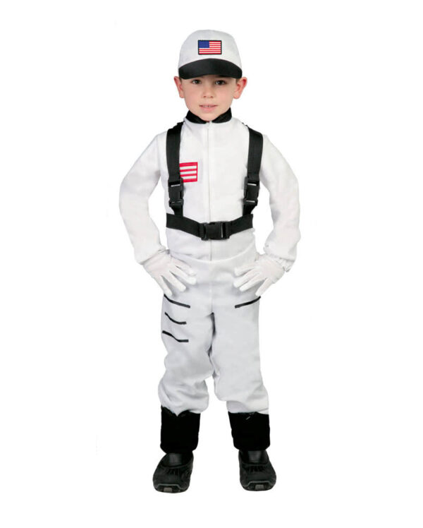 Space Commander Astronaut Kinderkostüm   Raumfahrer Kostüm für Kinder XL