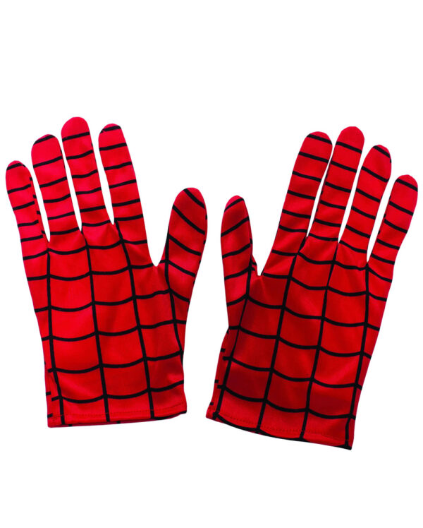 Spider-Man Handschuhe für Kinder als Kostümzubehör