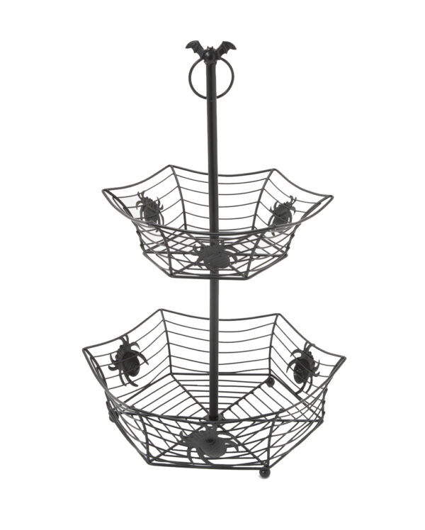 Spinnweben Metall Etagere 44 cm  HIER online kaufen