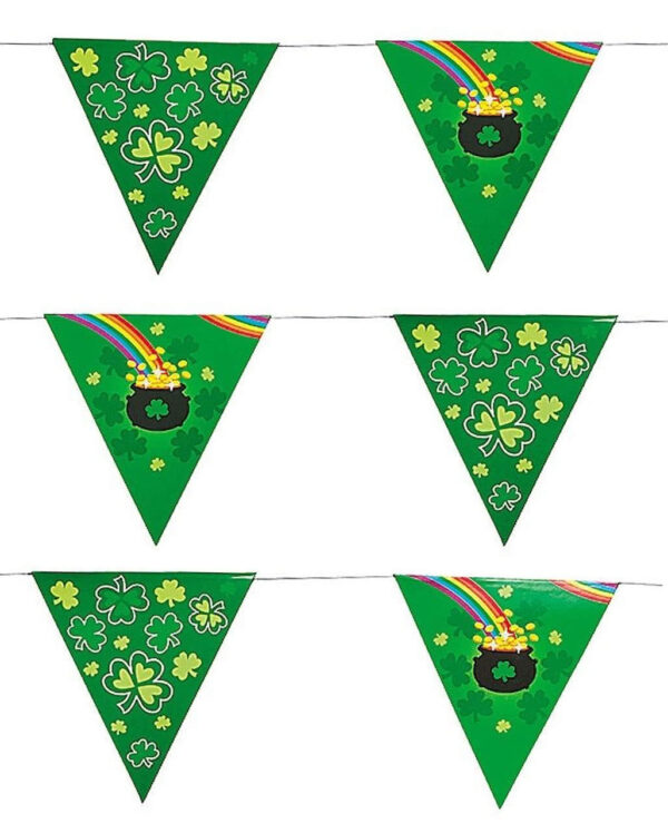 St. Patrick's Day Banner 2m Party Deko