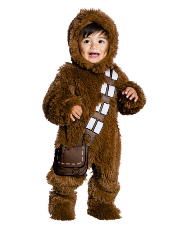 Star Wars Deluxe Chewbacca Kostüm für Kinder ★ Baby (6-12 Monate)