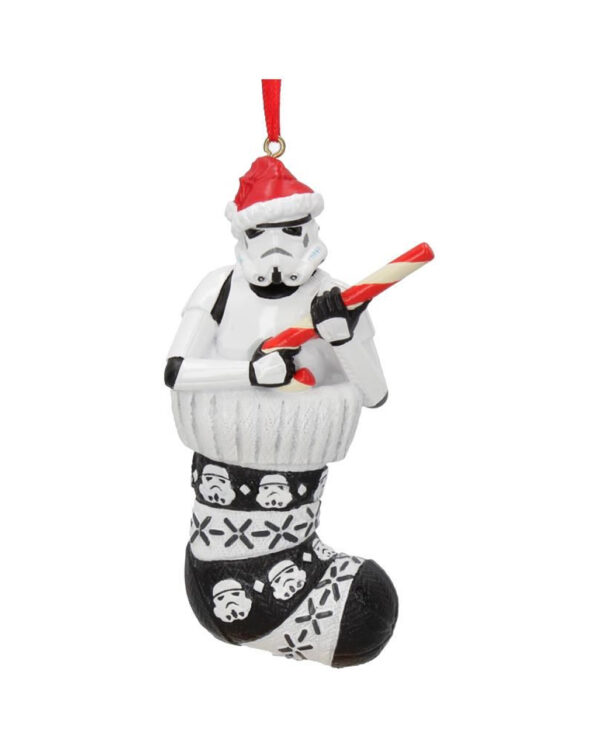 Star Wars Stormtrooper in Weihnachtsstrumpf Weihnachtskugel ✮