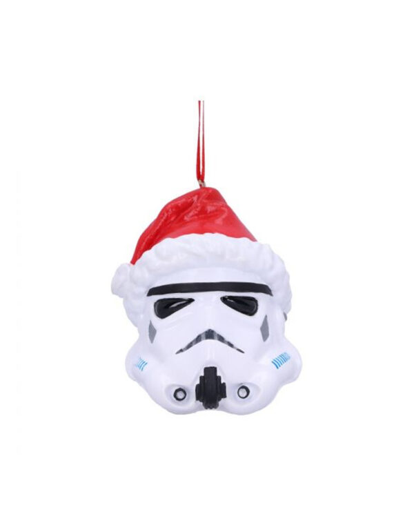 Star Wars Stormtrooper mit Nikolausmütze Weihnachtskugel ➔