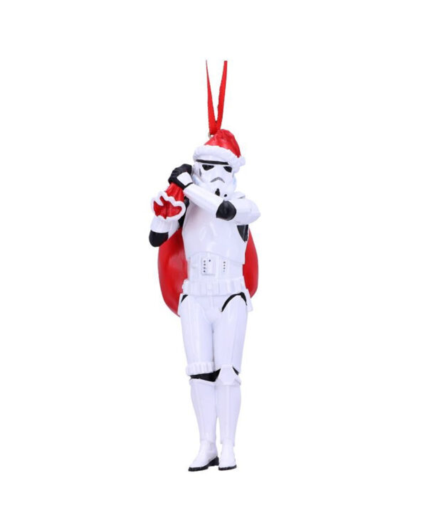 Star Wars Stormtrooper mit Nikolaussack Weihnachtskugel ★