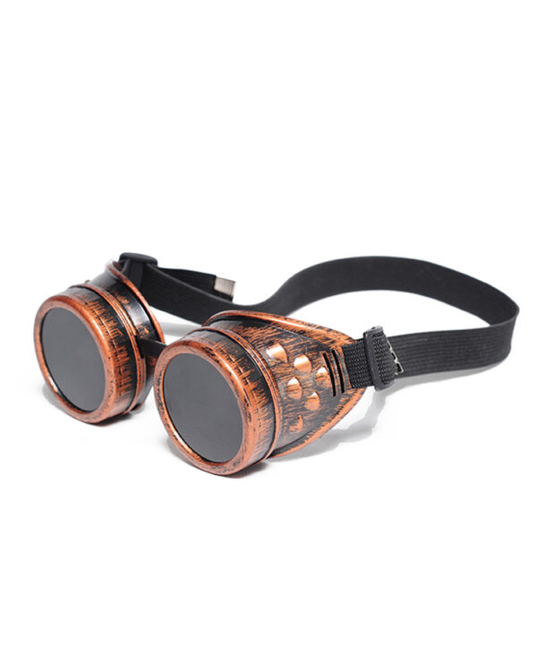 Steampunk Brille Kupfer für Halloween & Cosplay