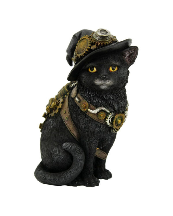 Steampunk Clockwork Kitty Figur 16,5cm ★