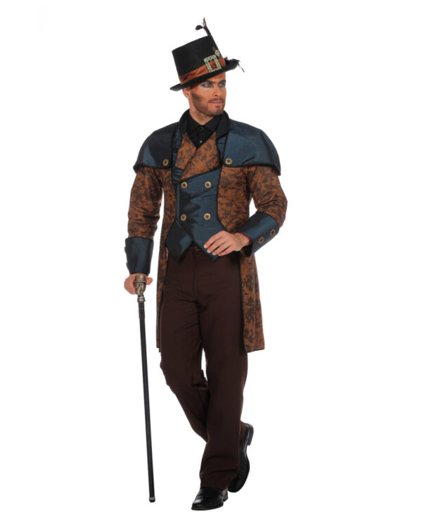 Steampunk Herren Kostüm Premium HIER kaufen 60